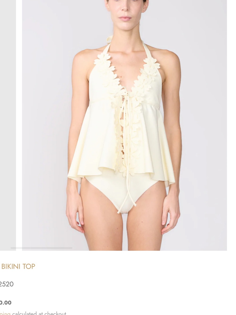 Bahia Maria lya bikini flower top and bottom